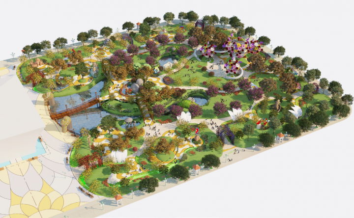 Vui chơi giải trí khu tinh hoa và quảng trường biển Grandworld Phú Quốc